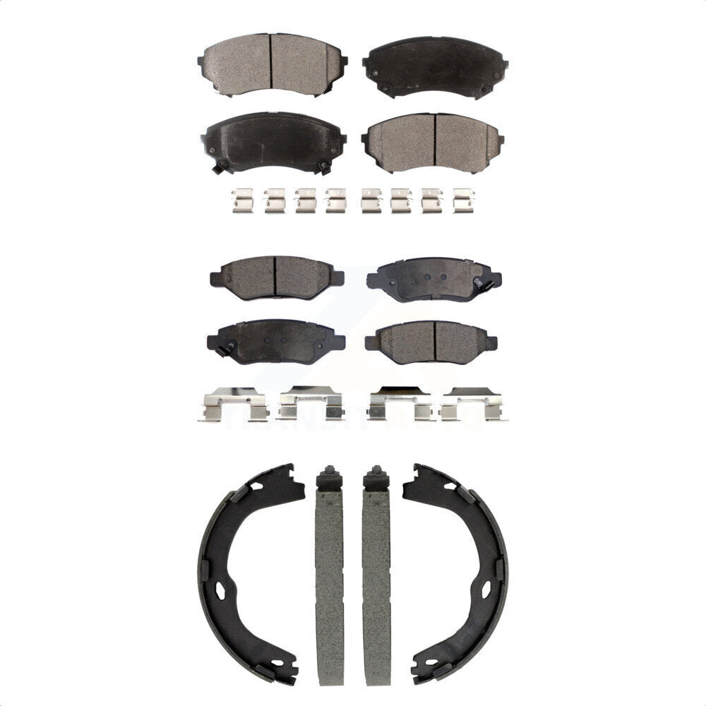 [Avant et Arrière] Plaquette de frein pour Cadillac CTS With Heavy Duty Brakes KTN-100988