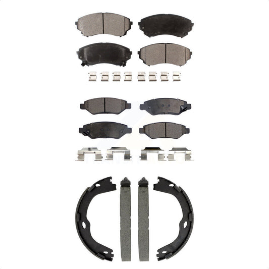 [Avant et Arrière] Plaquette de frein pour Cadillac CTS With Heavy Duty Brakes KTN-100988