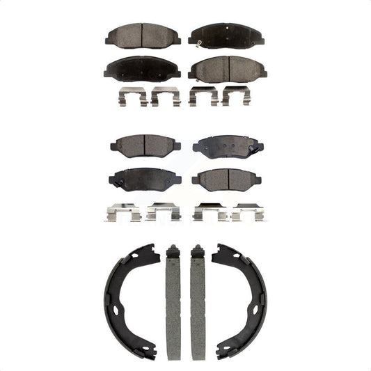 [Avant et Arrière] Plaquette de frein pour Cadillac CTS Without Heavy Duty Brakes KTN-100989