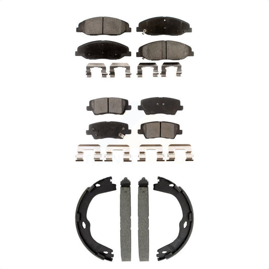 [Avant et Arrière] Plaquette de frein pour Cadillac CTS Without Heavy Duty Brakes KTN-100991
