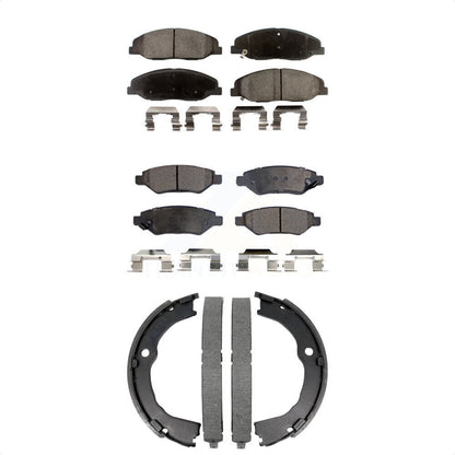[Avant et Arrière] Plaquette de frein pour Cadillac CTS Without Heavy Duty Brakes KTN-100993