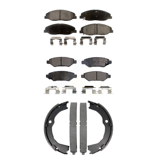 [Avant et Arrière] Plaquette de frein pour Cadillac CTS Without Heavy Duty Brakes KTN-100993