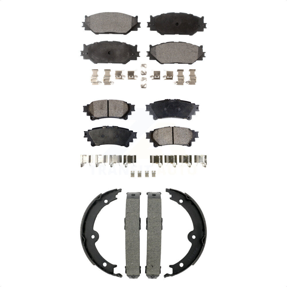 [Avant et Arrière] Plaquette de frein pour 14-15 Lexus IS250 With F Sport Package KTN-101014