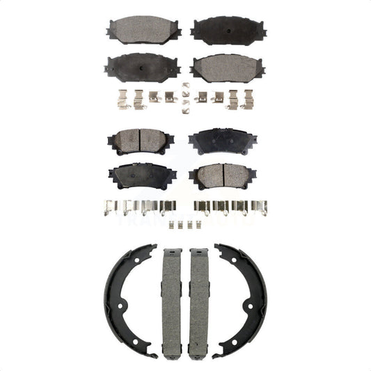 [Avant et Arrière] Plaquette de frein pour 14-15 Lexus IS250 With F Sport Package KTN-101014