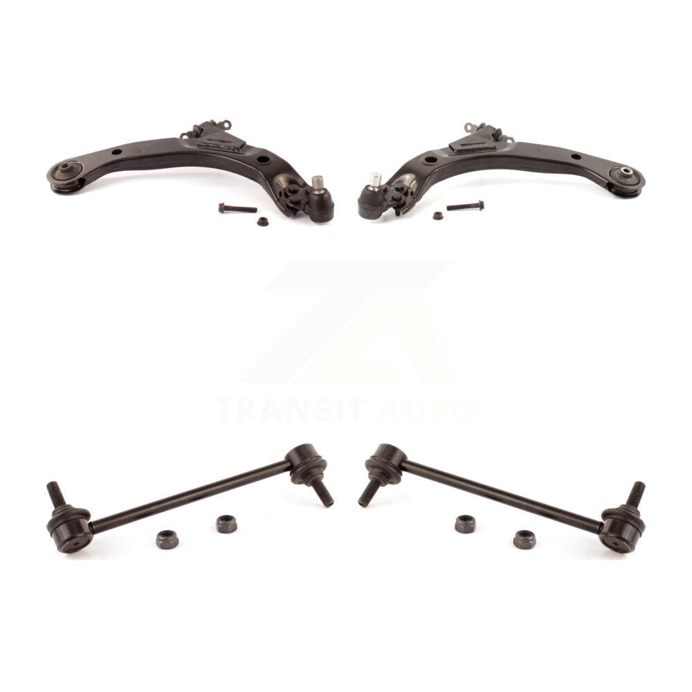 [Avant] Kit d'ensemble de bras de suspension et joint à rotule pour 2010 Chevrolet HHR Turbocharged avec FE1 9.86" Center to longueur KTR-100079