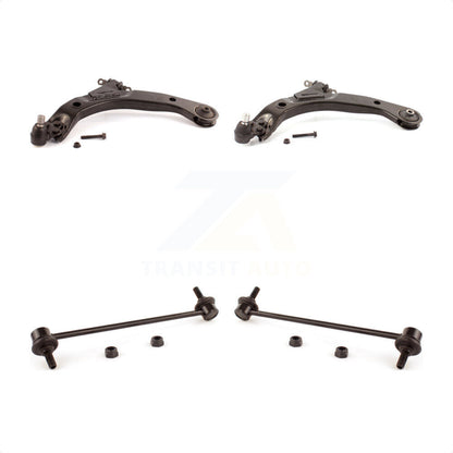 [Avant] Kit d'ensemble de bras de suspension et joint à rotule pour Chevrolet HHR Pontiac G5 Pursuit avec FE1 11.80" Center To longueur KTR-100081 par TOR