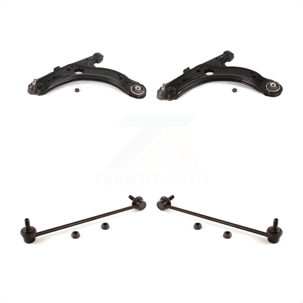[Avant] Kit d'ensemble de bras de suspension et joint à rotule pour 2005 Volkswagen Jetta A4 body code 7th 8th Digit Of VIN Is "1K" KTR-100124 par TOR