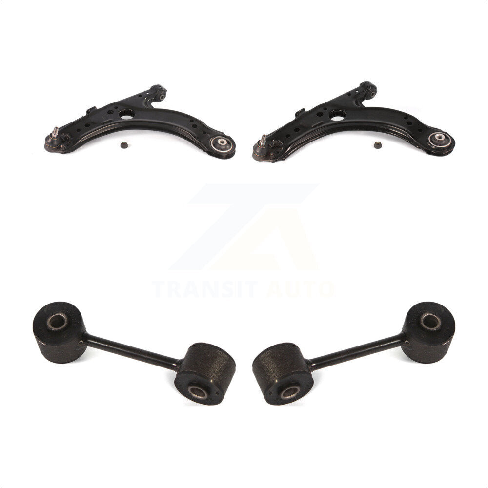 [Avant] Kit d'ensemble de bras de suspension et joint à rotule pour Volkswagen Jetta Beetle Golf City KTR-100127 par TOR