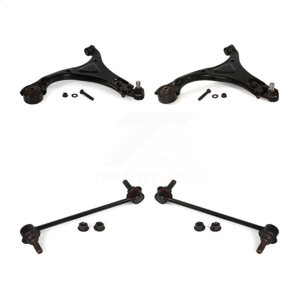 [Avant] Kit d'ensemble de bras de suspension et joint à rotule pour 2012-2013 Hyundai Sonata GL GLS 10.63" Center To longueur KTR-100161 par TOR