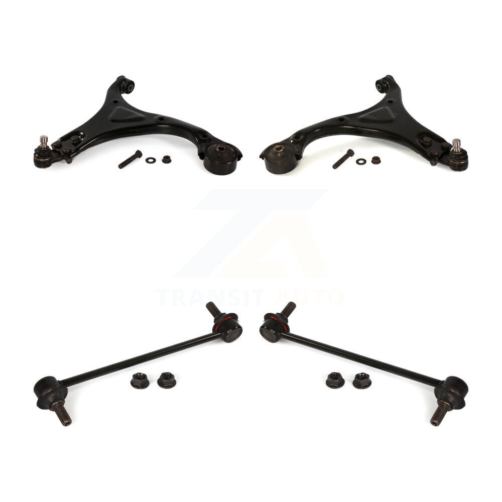 [Avant] Kit d'ensemble de bras de suspension et joint à rotule pour 2012-2013 Hyundai Sonata GL GLS 10.63" Center To longueur KTR-100161