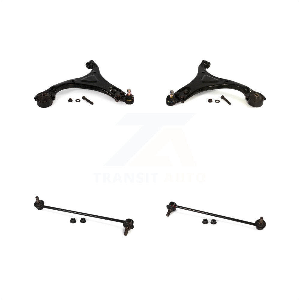 [Avant] Kit d'ensemble de bras de suspension et joint à rotule pour 2012 Hyundai Sonata GL GLS 13.82" Center To longueur KTR-100239 par TOR