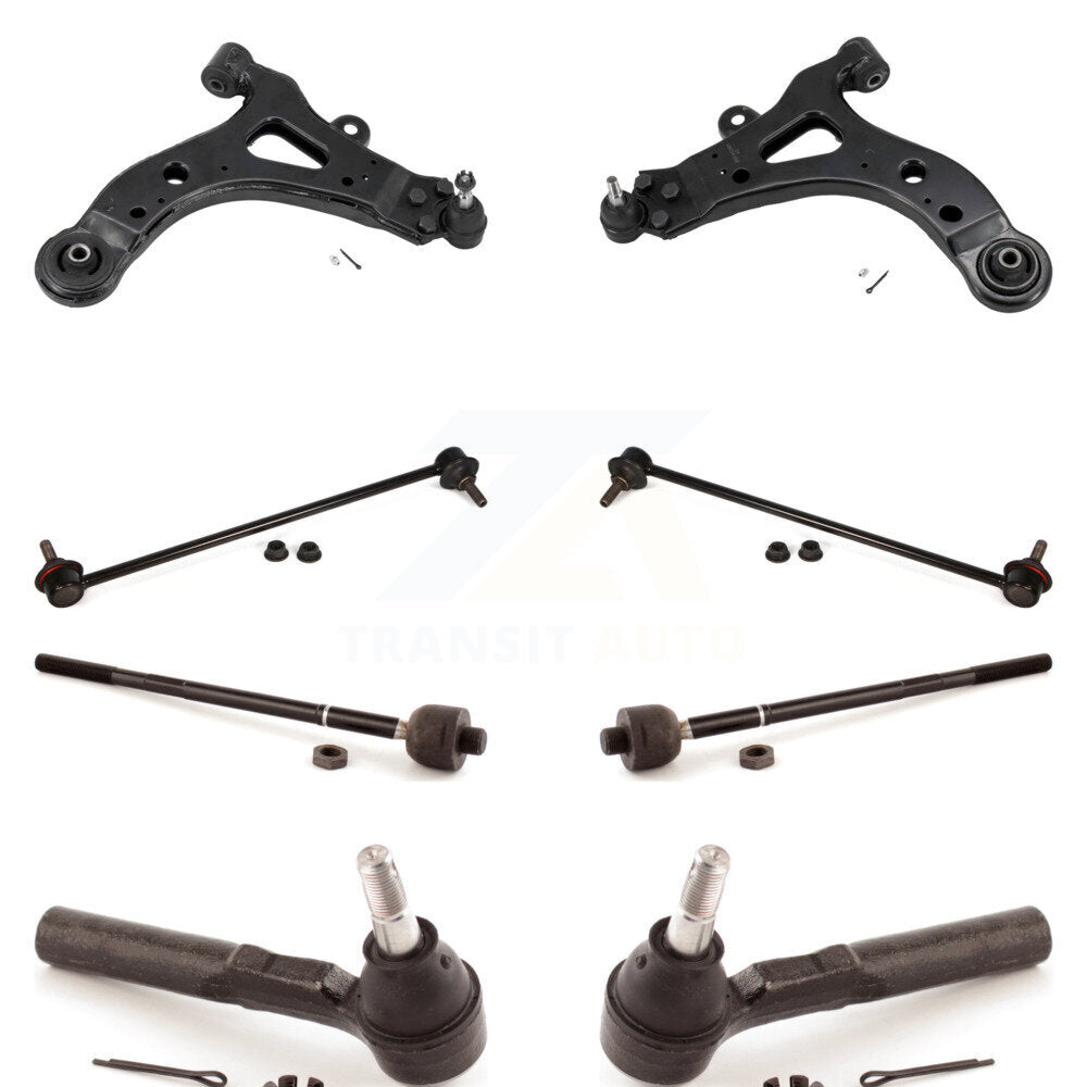 [Avant] Kit d'ensemble de bras de suspension et joint à rotule pour Chevrolet Uplander Pontiac Montana Buick Terraza Saturn Relay sans Bar Mounting Tab KTR-100421
