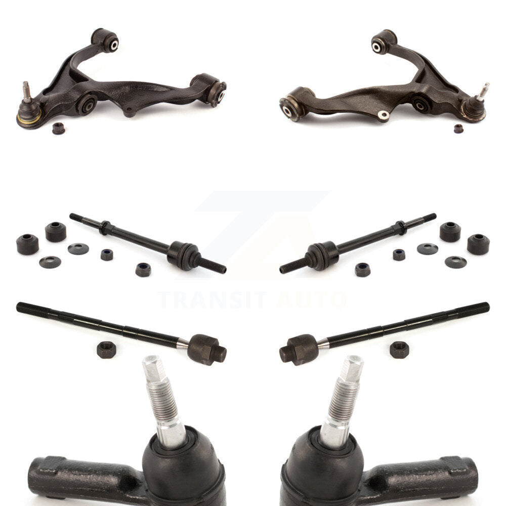 [Avant] Kit d'ensemble de bras de suspension et joint à rotule pour 2012 Ram 1500 4WD avec 8 Lug Wheels KTR-100428