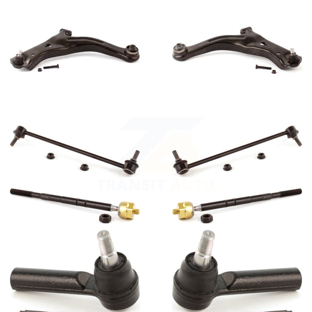 [Avant] Kit d'ensemble de bras de suspension et joint à rotule pour 2008-2009 Mazda Tribute avec 16mm Diameter Thread At Outer KTR-100432