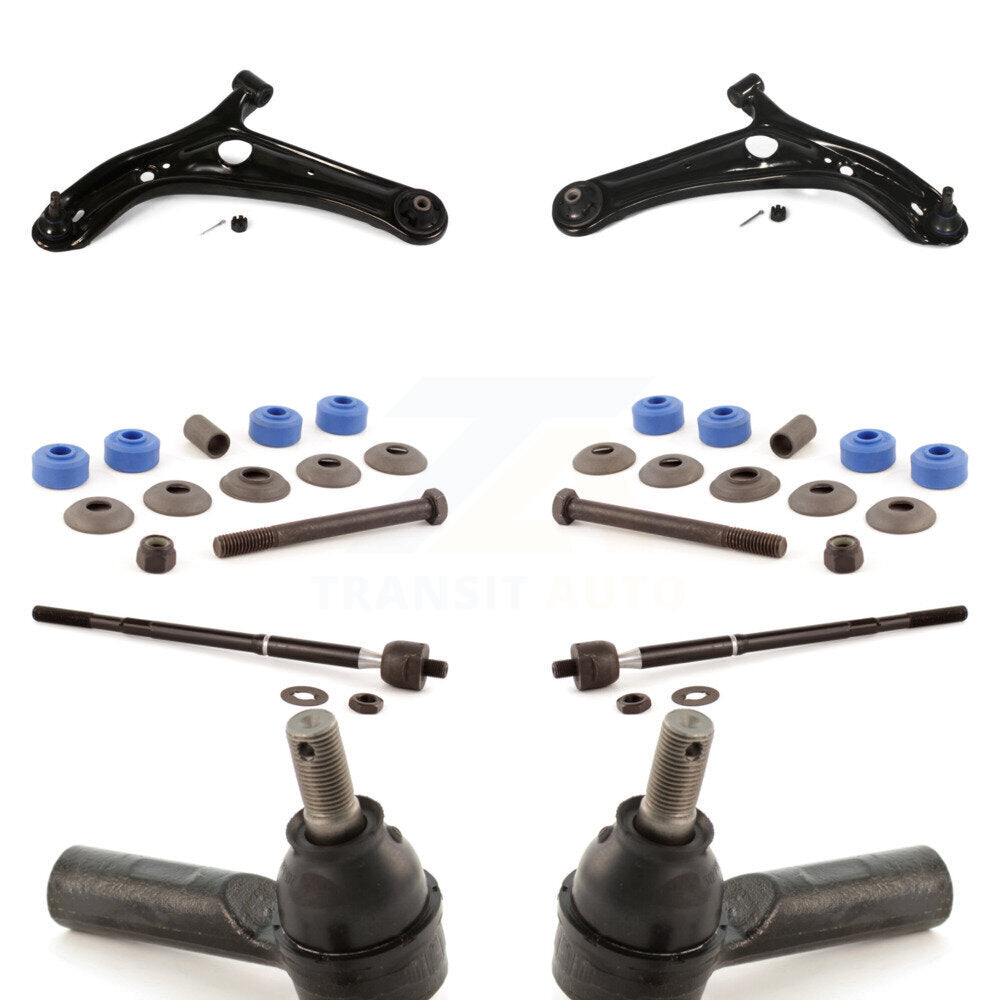 [Avant] Kit d'ensemble de bras de suspension et joint à rotule pour 2004-2005 Toyota Echo Power steering system KTR-100454