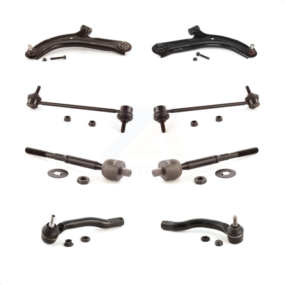 [Avant] Kit d'ensemble de bras de suspension et joint à rotule pour Nissan Versa Cube KTR-100549 par TOR