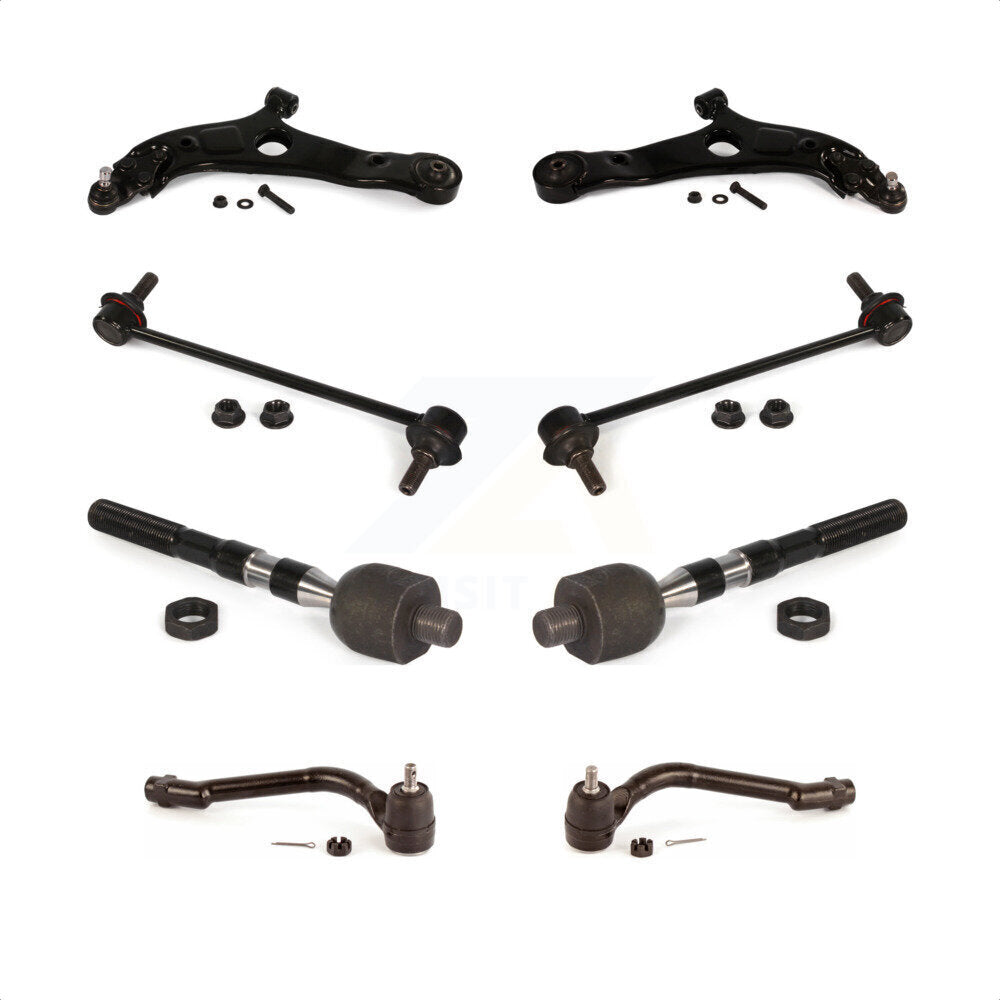 [Avant] Kit d'ensemble de bras de suspension et joint à rotule pour 2014 Hyundai Sonata SE KTR-100573 par TOR