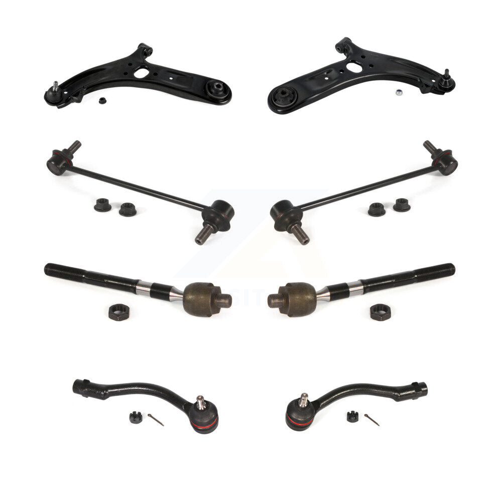 [Avant] Kit d'ensemble de bras de suspension et joint à rotule pour 2012-2017 Hyundai Accent KTR-100577