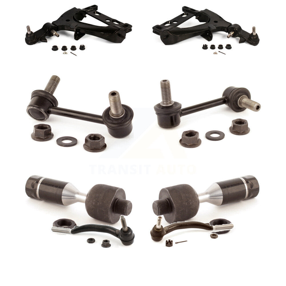 [Avant] Kit d'ensemble de bras de suspension et joint à rotule pour Chevrolet Trailblazer GMC Envoy EXT XL Buick Rainier XUV Isuzu Ascender Saab 9-7x Oldsmobile Bravada KTR-100594