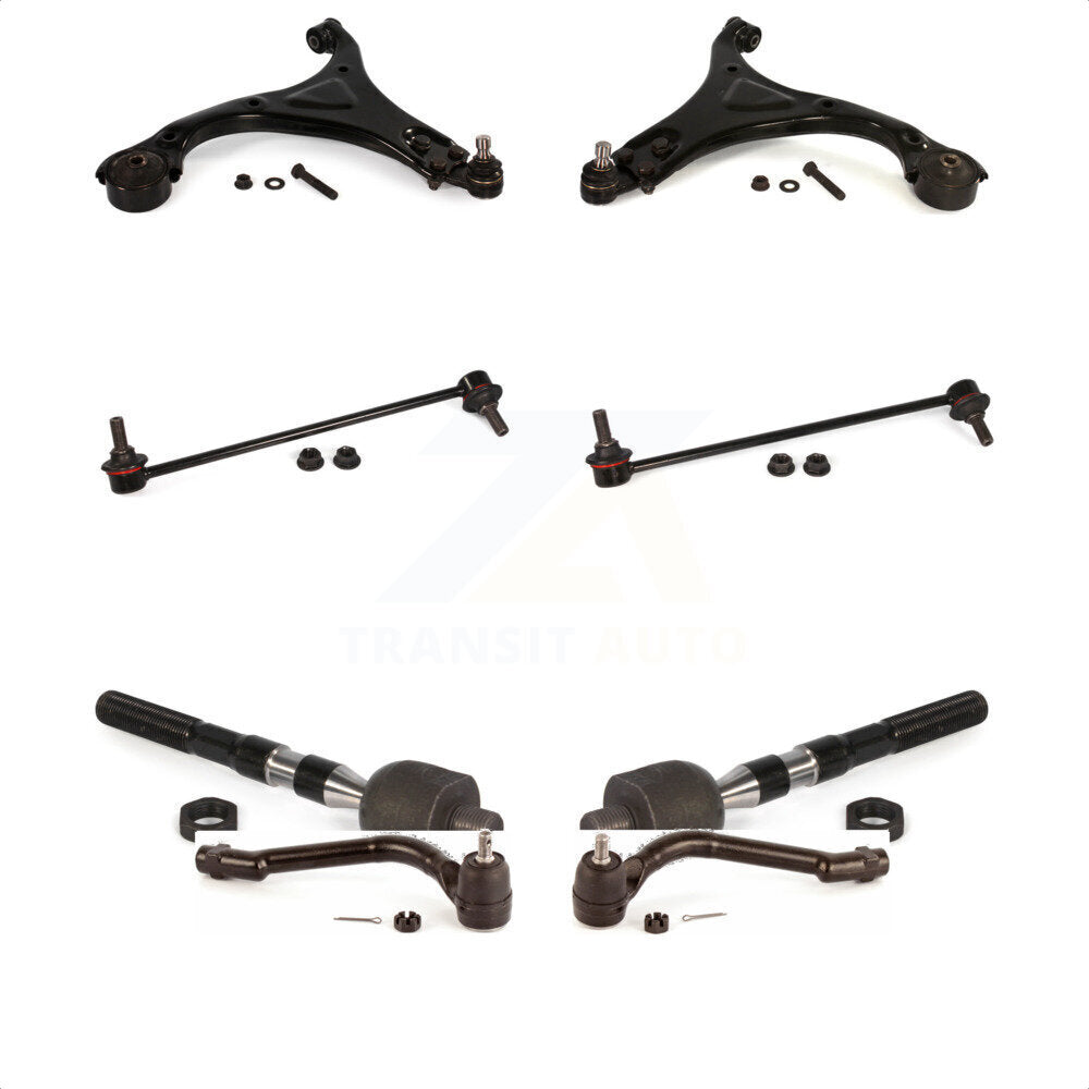 [Avant] Kit d'ensemble de bras de suspension et joint à rotule pour 2014 Hyundai Sonata GLS 12.64" Center To longueur KTR-100607 par TOR