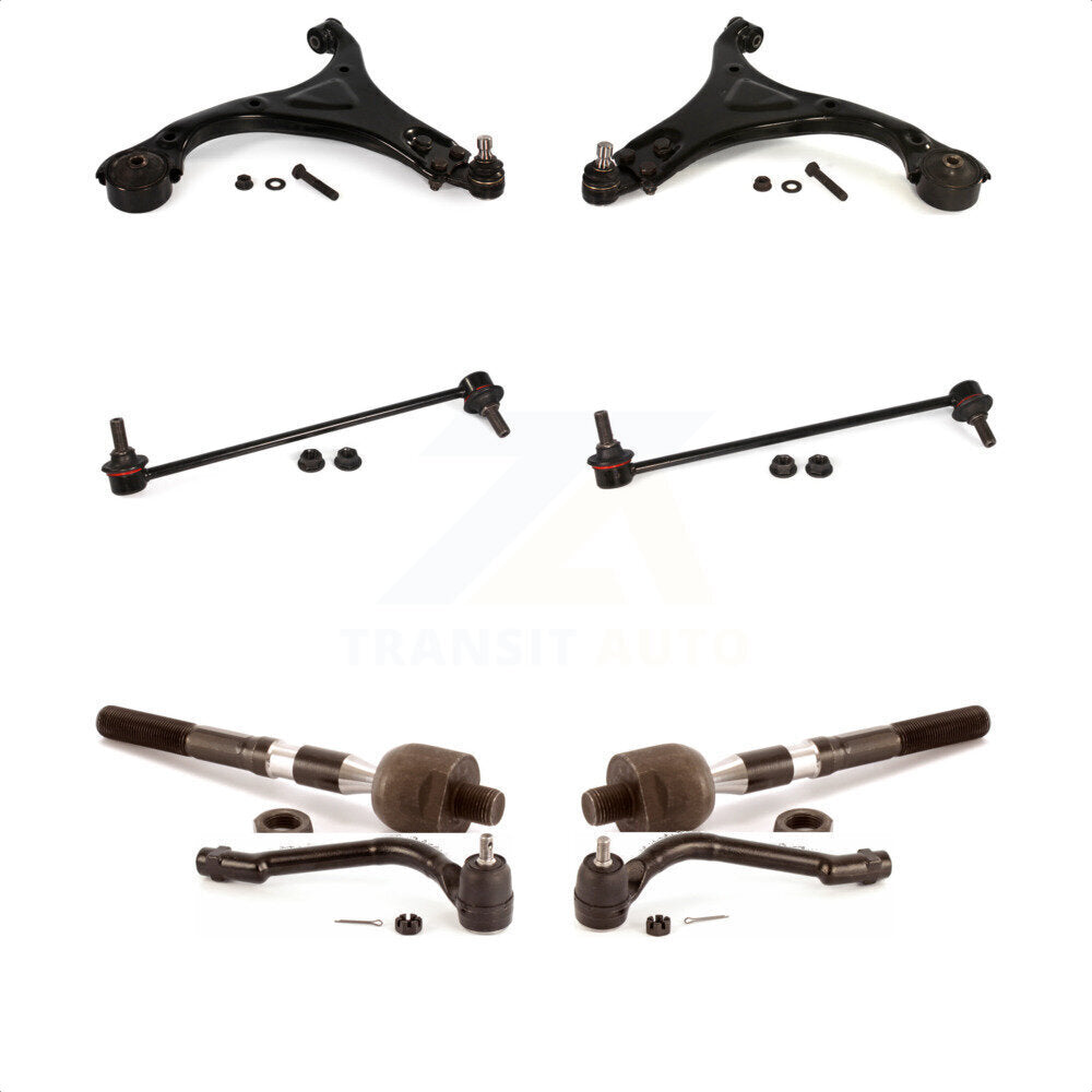 [Avant] Kit d'ensemble de bras de suspension et joint à rotule pour 2012-2013 Hyundai Sonata GL GLS 12.64" Center To longueur KTR-100608 par TOR