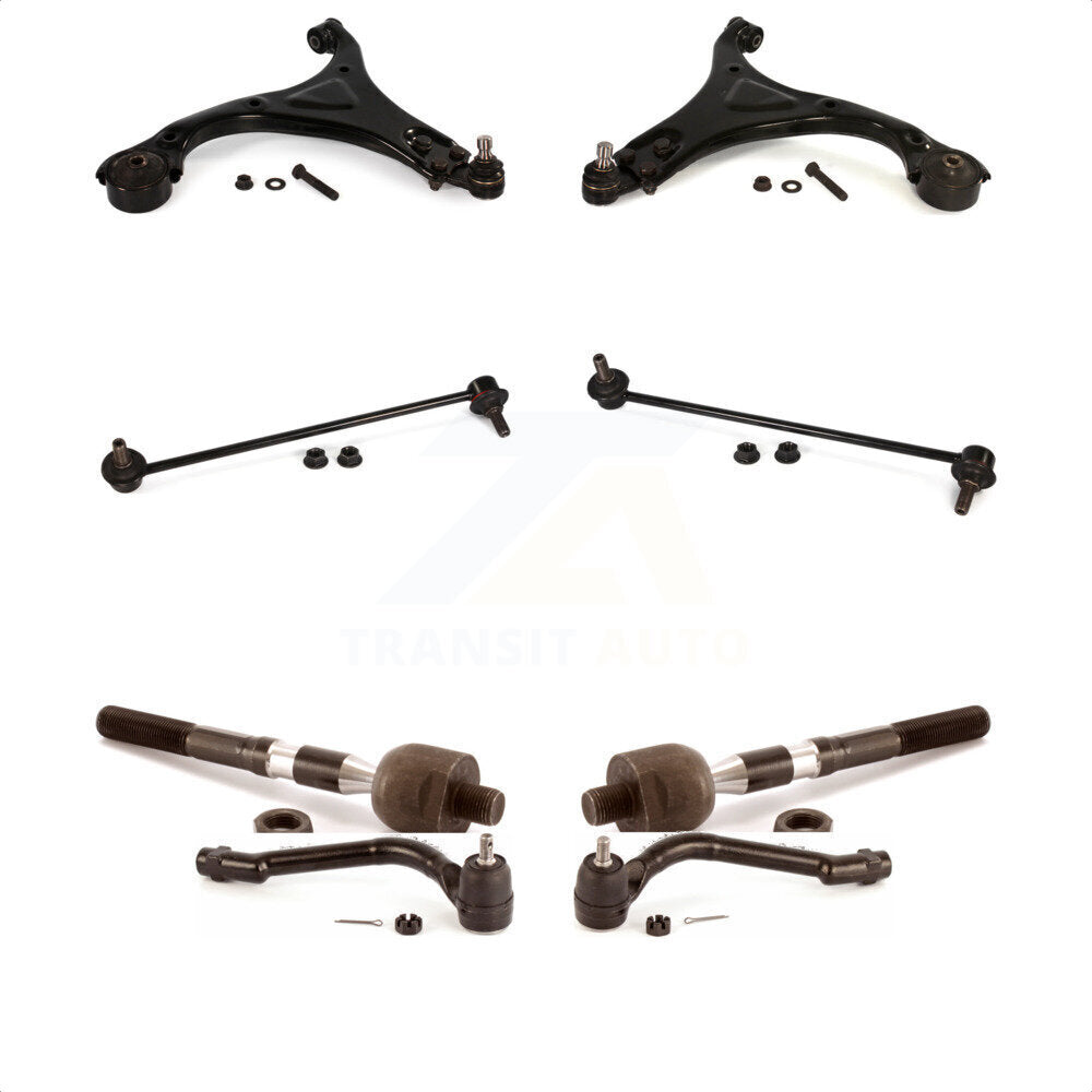 [Avant] Kit d'ensemble de bras de suspension et joint à rotule pour 2012 Hyundai Sonata GL GLS 13.82" Center To longueur KTR-100609 par TOR
