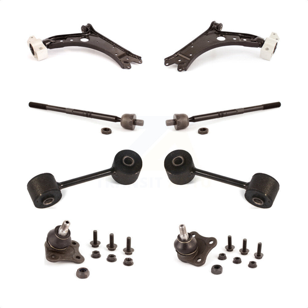 [Avant] Kit de Bras de suspension pour 2006 Volkswagen Jetta 2.0T/Value Edition/2.5/Europa/Trendline/475 Aniversario/Soccer 1/Soccer 2/Winter 1/Winter 2/TDI KTR-101104 par TOR