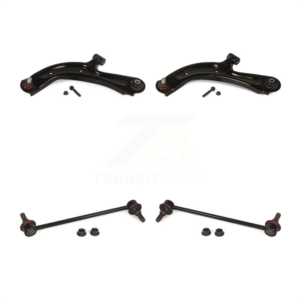 [Avant] Kit d'ensemble de bras de suspension et joint à rotule pour Nissan Sentra NV200 Chevrolet City Express KTR-101632 par TOR