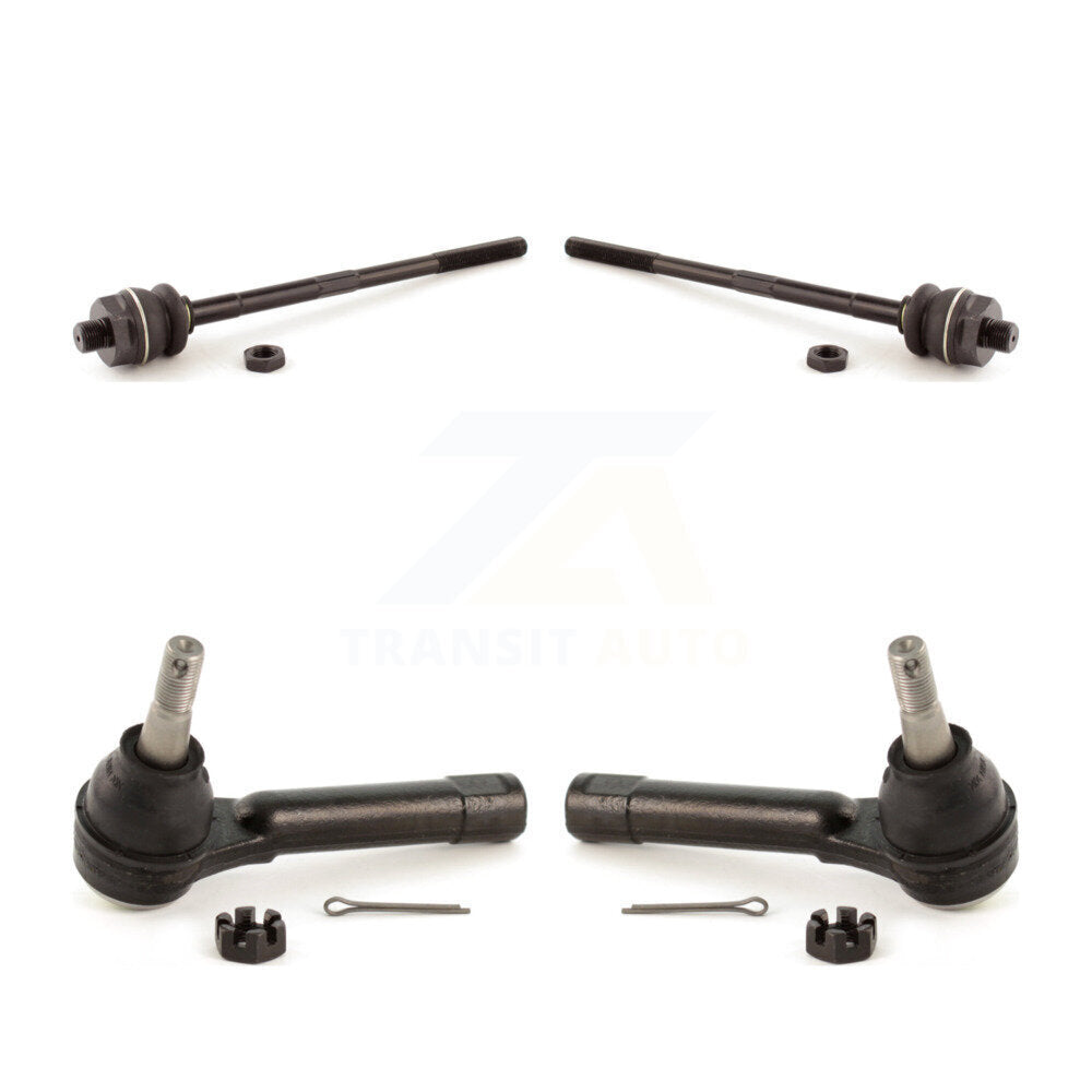 [Avant] Kit d'extrémité de biellette de direction pour Chevrolet Silverado 1500 GMC Tahoe Sierra Suburban Yukon Avalanche XL Cadillac Classic Escalade 2500 ESV EXT KTR-101851
