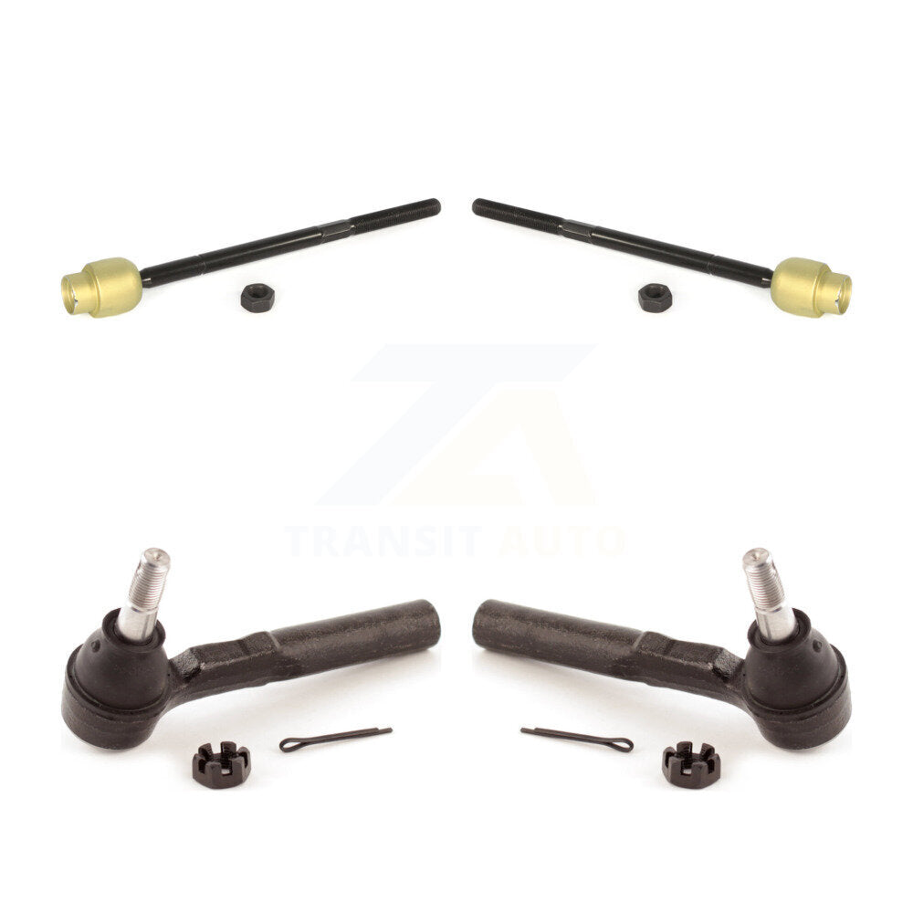 [Avant] Kit d'extrémité de biellette de direction pour Chevrolet Pontiac Grand Am Malibu Oldsmobile Alero Classic Cutlass KTR-101881