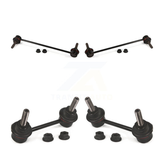 [Avant + Arrière] Kit de biellette de barre stabilisatrice de suspension pour Ford Fusion Edge Lincoln MKZ MKX Continental Police Responder Hybrid SSV Plug-In KTR-102084