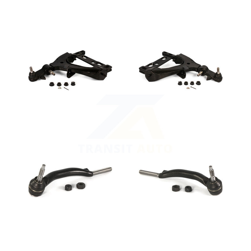 [Avant] Kit d'ensemble de bras de suspension et joint à rotule pour 2002 Chevrolet Trailblazer GMC Envoy Oldsmobile Bravada EXT XL avec 14mm Diameter Thread KTR-102638