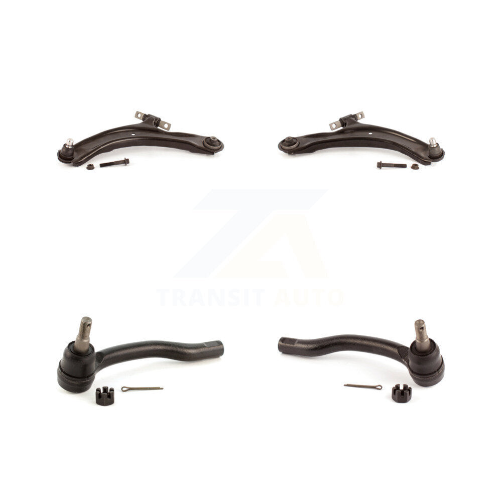 [Avant] Kit d'ensemble de bras de suspension et joint à rotule pour 2009-2014 Nissan 370Z Base Touring sans Sport Package KTR-102669