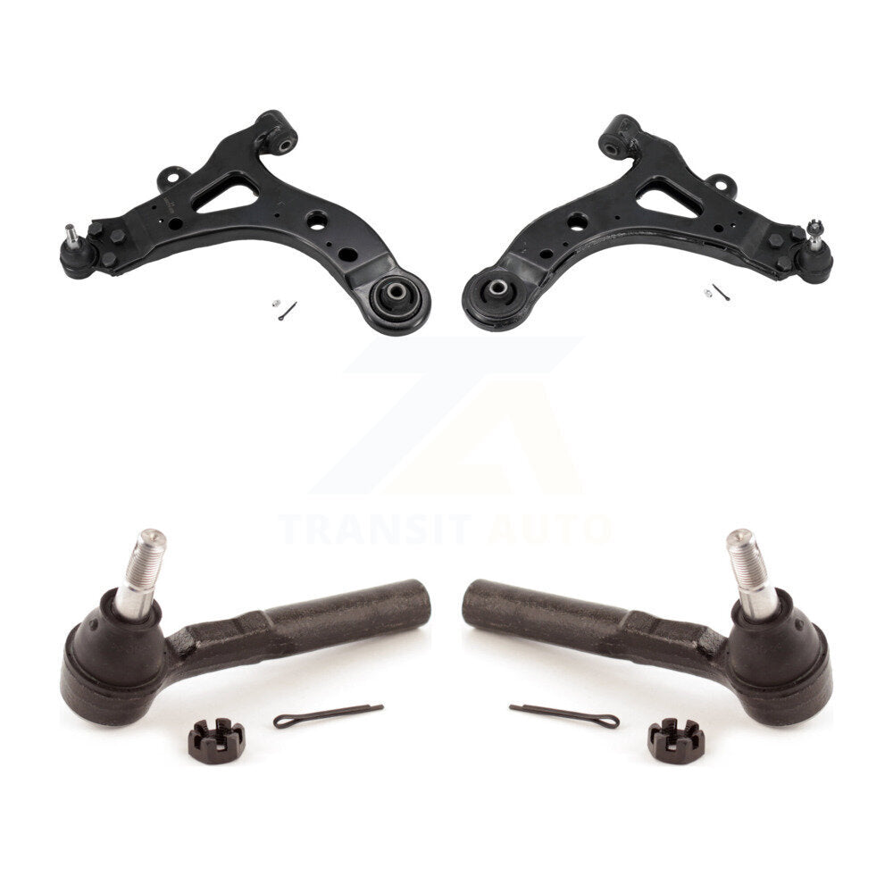 [Avant] Kit d'ensemble de bras de suspension et joint à rotule pour Chevrolet Uplander Pontiac Montana Buick Terraza Saturn Relay sans Sway Bar Mounting Tab KTR-102786