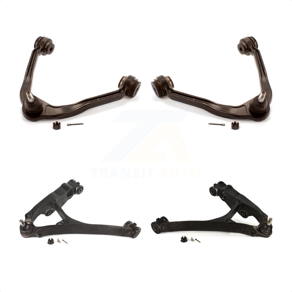 [Avant] Kit d'ensemble de bras de suspension et joint à rotule pour Chevrolet Silverado 1500 GMC Tahoe Sierra Suburban Yukon Avalanche XL Cadillac Express Classic Escalade 2500 Savana ESV EXT KTR-102818 par TOR