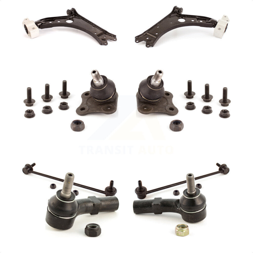 [Avant] Kit de Bras de suspension pour 2007 Volkswagen Jetta 2.0T 2.5 Europa Trendline Wolfsburg Edition TDI To VIN 9M7631263 KTR-103175 par TOR