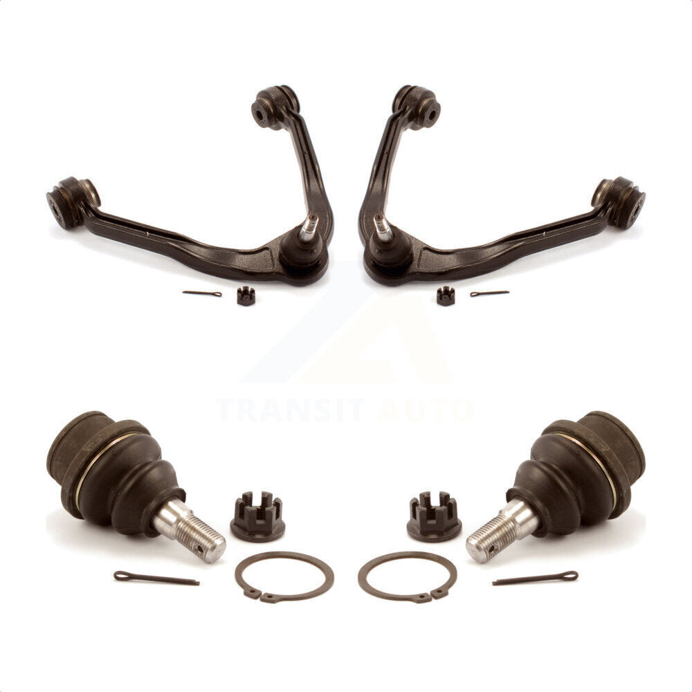 [Avant] Kit d'ensemble de bras de suspension et joint à rotule pour Chevrolet Silverado 1500 GMC Tahoe Sierra Suburban Yukon Avalanche XL Cadillac Express Classic Escalade 2500 Savana ESV EXT KTR-103350 par TOR