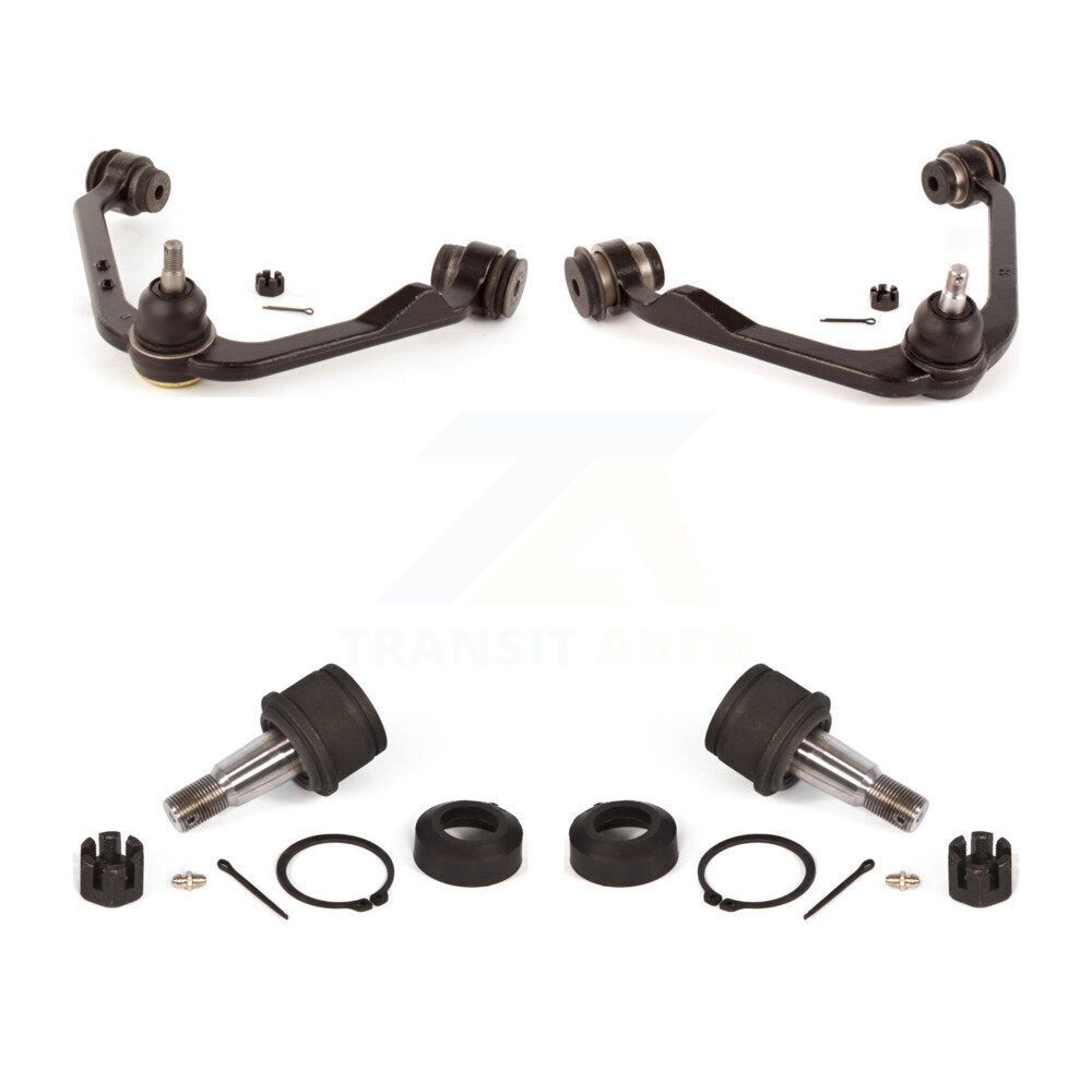 [Avant] Kit d'ensemble de bras de suspension et joint à rotule pour 1999 Ford F-250 RWD avec Heavy Duty Chassis KTR-103403