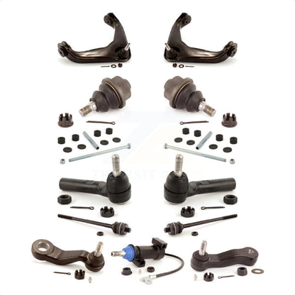 [Avant] Kit d'ensemble de bras de suspension et joint à rotule pour 2007 Chevrolet Silverado 2500 HD Classic GMC Sierra 3500 3 Groove Spline KTR-103411 par TOR