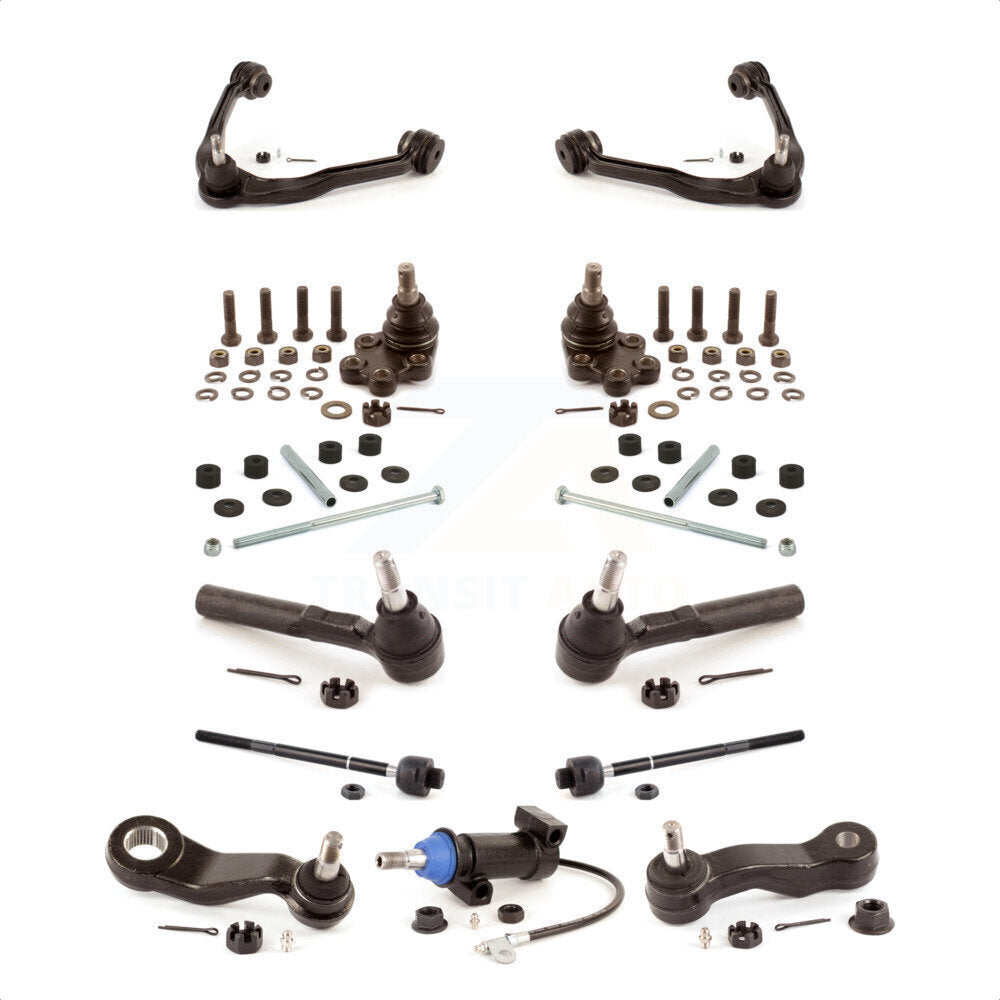 [Avant] Kit d'ensemble de bras de suspension et joint à rotule pour Chevrolet Silverado 1500 Classic GMC Sierra sans Frame Bracket RWD avec Coil front springs Rack steering type KTR-103418 par TOR