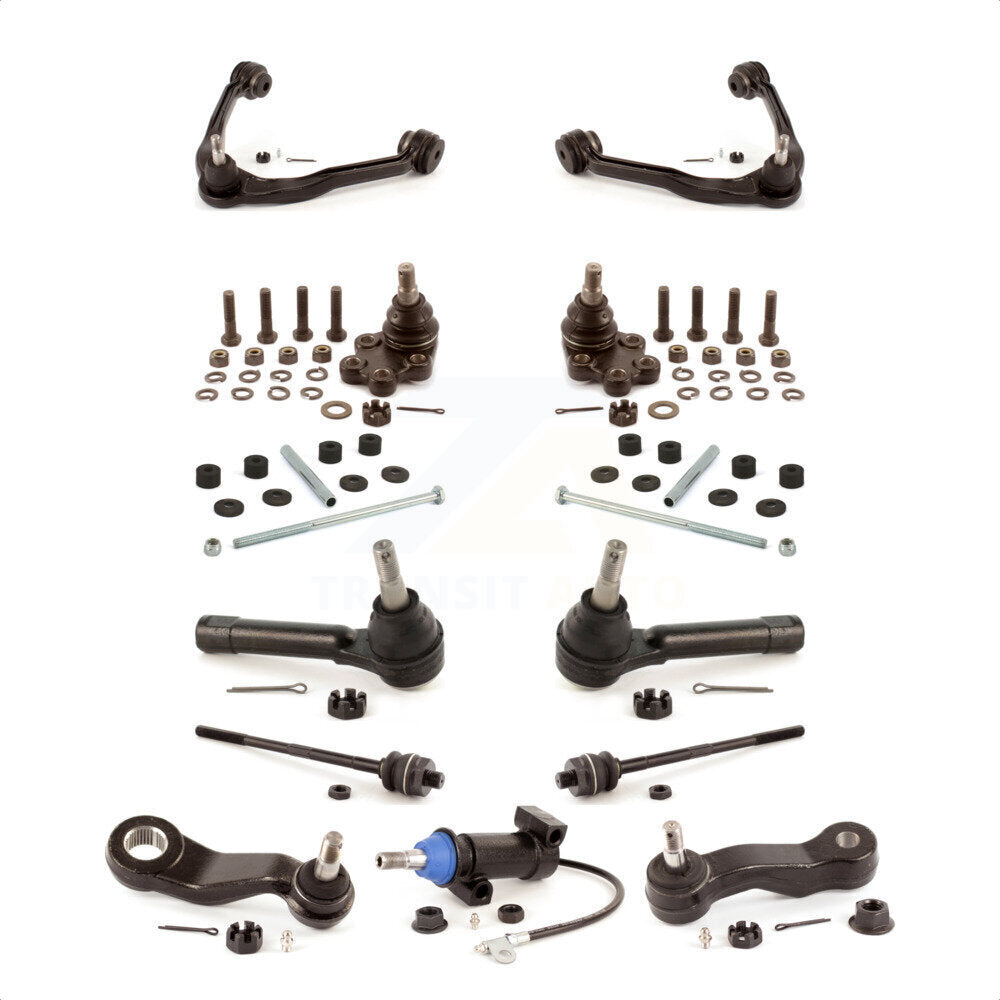 [Avant] Kit d'ensemble de bras de suspension et joint à rotule pour Chevrolet Silverado 1500 Classic GMC Sierra sans Frame Bracket RWD avec Coil front springs Gear steering type KTR-103420 par TOR