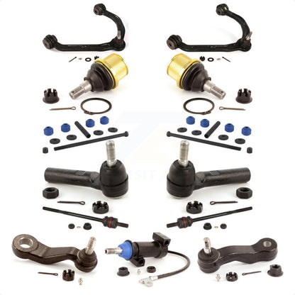 [Avant] Kit d'ensemble de bras de suspension et joint à rotule pour GMC Savana 3500 2500 3 Groove Spline KTR-103455 par TOR