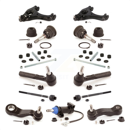 [Avant] Kit d'ensemble de bras de suspension et joint à rotule pour Chevrolet Silverado 1500 Classic GMC Sierra sans Frame Bracket RWD avec Coil front springs Rack steering type KTR-103460 par TOR