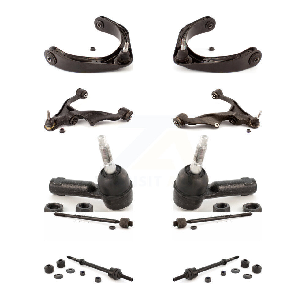 [Avant] Kit d'ensemble de bras de suspension et joint à rotule pour 2006-2008 Dodge Ram 1500 4WD avec 5 Lug Wheels KTR-103515