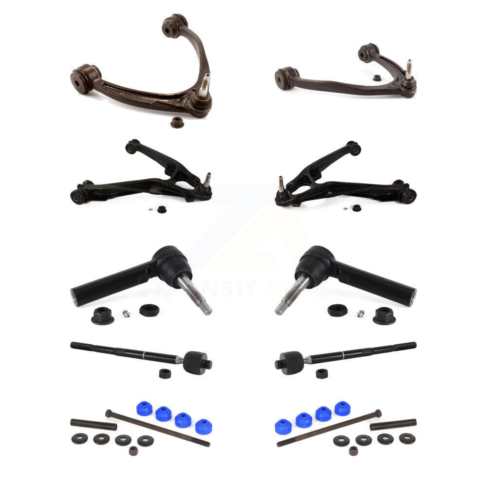 [Avant] Kit d'ensemble de bras de suspension et joint à rotule pour 2014-2016 Chevrolet Silverado 1500 GMC Sierra sans Aluminum Steering Knuckles KTR-103537