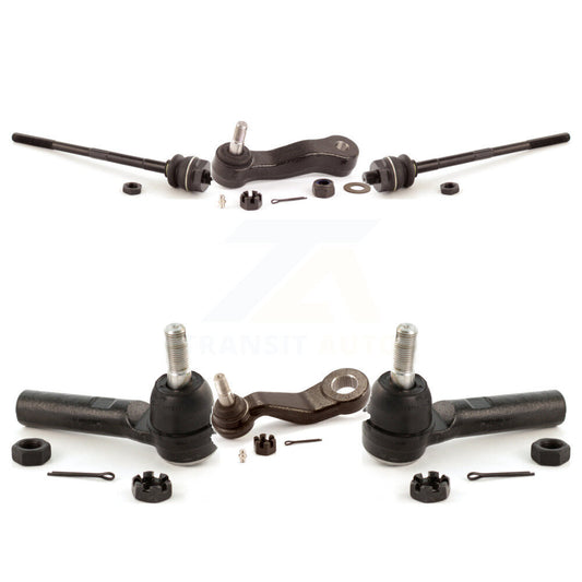 [Avant] Kit d'extrémité de biellette de direction pour 2007 Chevrolet Silverado 2500 HD Classic GMC Sierra 3500 1500 3 Groove Spline KTR-103962