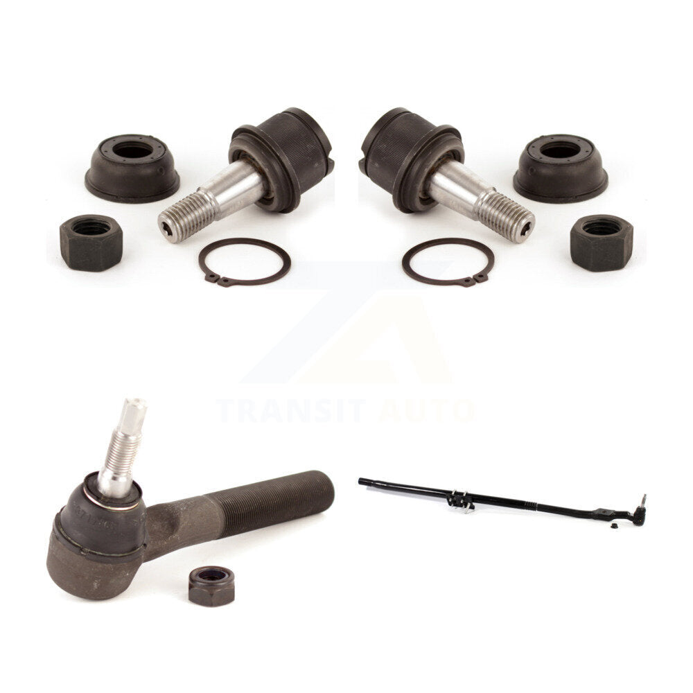 [Avant] Kit de Rotule de suspension pour 2008 Dodge Ram 1500 4WD avec 8 Lug Wheels 6.10" longueur Tampered Hole Mounted Steering Damper KTR-104020