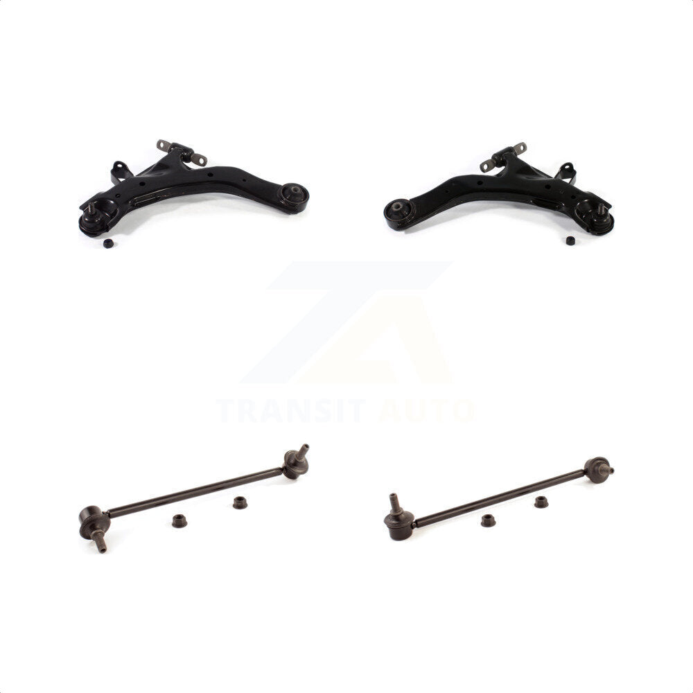 [Avant] Kit d'ensemble de bras de suspension et joint à rotule pour 2003-2008 Hyundai Tiburon KTR-104028 par TOR