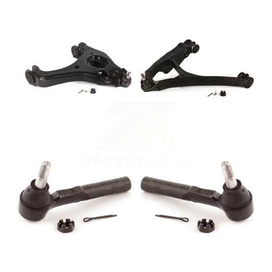 [Avant] Kit d'ensemble de bras de suspension et joint à rotule pour 2005 Chevrolet Silverado 1500 RWD avec Torsion Bar front springs Rack steering type KTR-104033