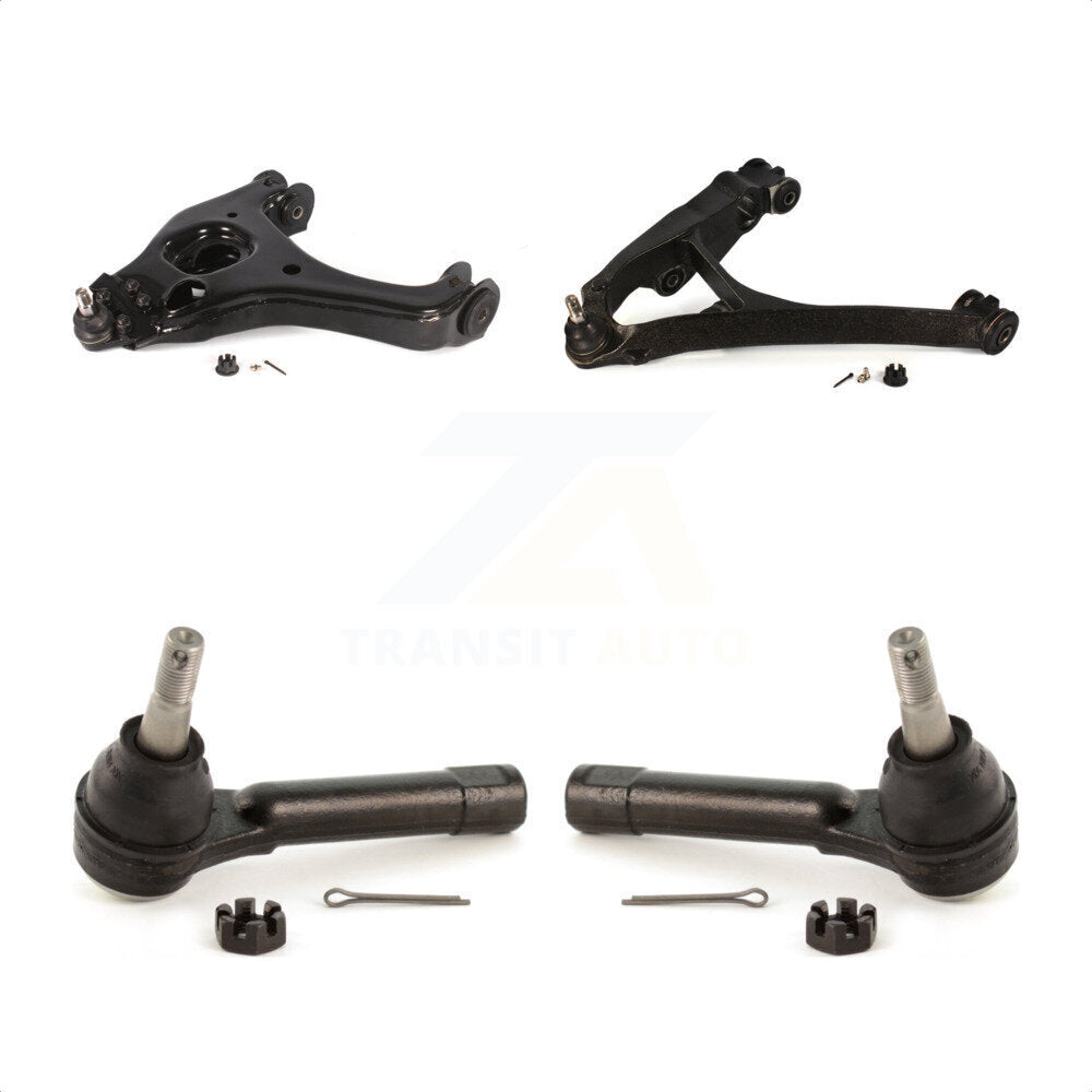 [Avant] Kit d'ensemble de bras de suspension et joint à rotule pour 2005 Chevrolet Silverado 1500 RWD avec Torsion Bar front springs Gear steering type KTR-104034 par TOR